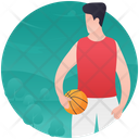 Netball Basketball Ball Game Icon