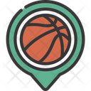 Basketball Court Location Icon