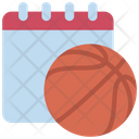 Basketball Game Date Icon