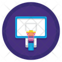 Basketball Hoop Basketball Net Backboard Icon