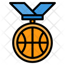 Basketball Medal Icon