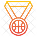 Basketball Medal Icon
