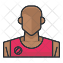 Basketball Man Avatar Icon
