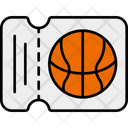 Basketball Ticket Icon