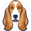 Basset Hound Foxhound Icon