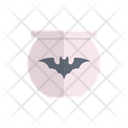 Bat Animal Bowl Icon