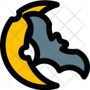 Bat Moon Icon