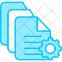 Batch processing Icon - Download in Colored Outline Style