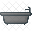 Bath Tub Hot Icon