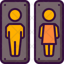 Bathroom Sign Icon