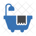 Bath Tub Shower Icon