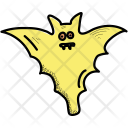 Bats Creepy Horror Icon