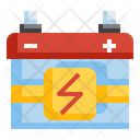 Battery Replcement Transportation Icon
