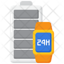 Battery Duration Battery Hours Battery Time Icon