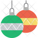 Baubles Christmas Xmas Icon