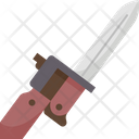 Bayonet Knife Gun Icon