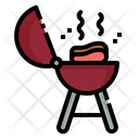 Bbq Grill Meat Icon