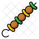 Barbeque Stick Bbq Stick Grilled Meat Icon