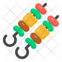 Barbecue Bbq Skewers Brochette Icon