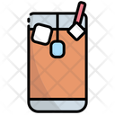 Ice Tea Drink Glass Icon