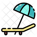 Bench Chair Umbrella Icon