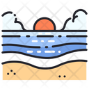 Beach Sunshine Beach Summer Icon