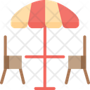 Beach Table Icon