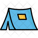 Beach Tent Camping Teepee Icon