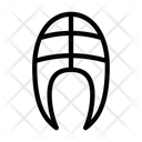 Beaf Steak Skeleton Icon