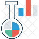 Beaker With Graph Icon