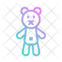 Bear Teddy Puppet Icon