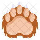 Bear Footprint Icon