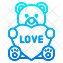 Bear Love Icon
