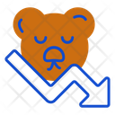 Bear Market Bears Down Icon