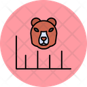 Bear Market Bear Trend Icon