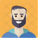 Bearded man Icon