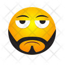 Beard Emoji Icon