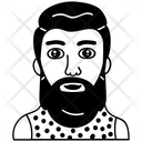 Beard Man Avatar Icon