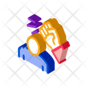 Beating Man Bullying Icon