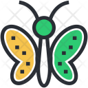 Beautiful Insect Butterfly Icon