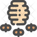 Bee Hive Honey Icon