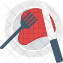 Beef Chop Cuisine Icon