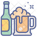Alcohol Bottle Mug Icon