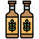 Beer Bottle Wheat Alcohol Icon