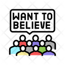 Belief Faith Ufology Icon
