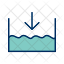 Below Sea Level Icon