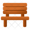Bench Park Wooden Chair Icon
