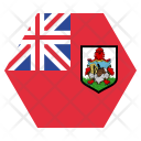 Bermuda Flag Circle Icon