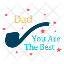 Best Dad Logo Icon