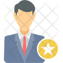Star Employee Business Icon